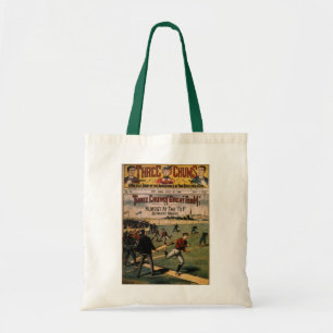 Tote Bag Couverture du magazine Vintage Sports Baseball Thr