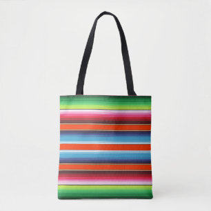Tote Bag Couverture traditionnelle de Mexicain de fiesta de
