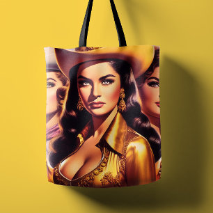 Tote Bag Cow-girls rétro magnifiques