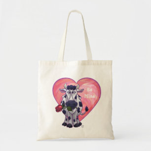 Tote Bag Cow Valentine's Day