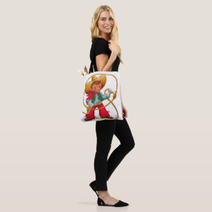 Tote Bag Cowboy Retro Boy Child Cute Western