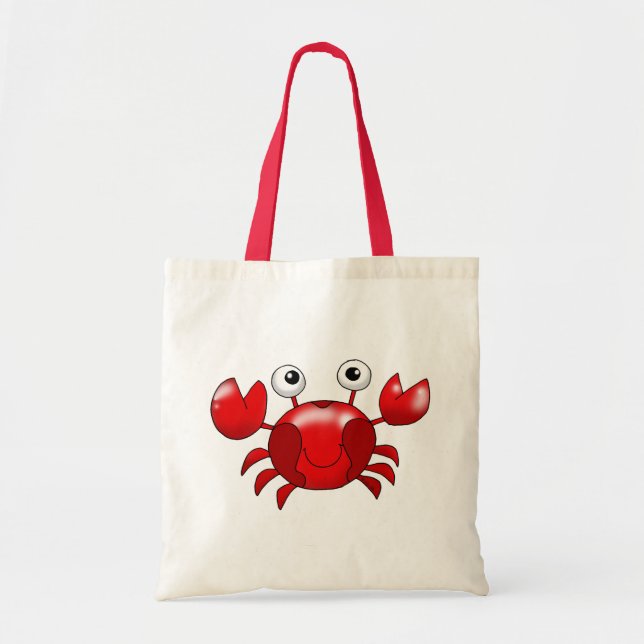 Tote Bag Crabe rouge (Devant)