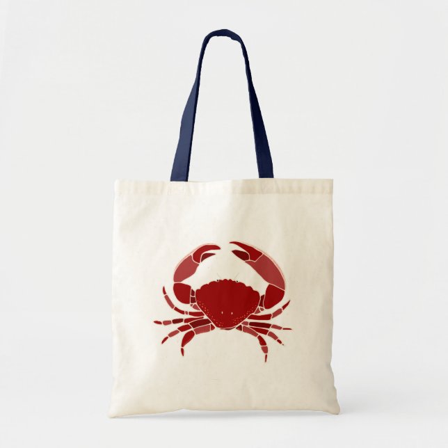 Tote Bag Crabe rouge (Devant)