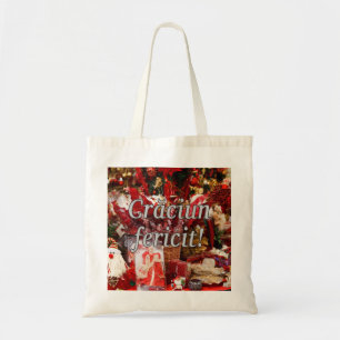 Tote Bag Crăciun fericit ! Joyeux Noël en roumain wf