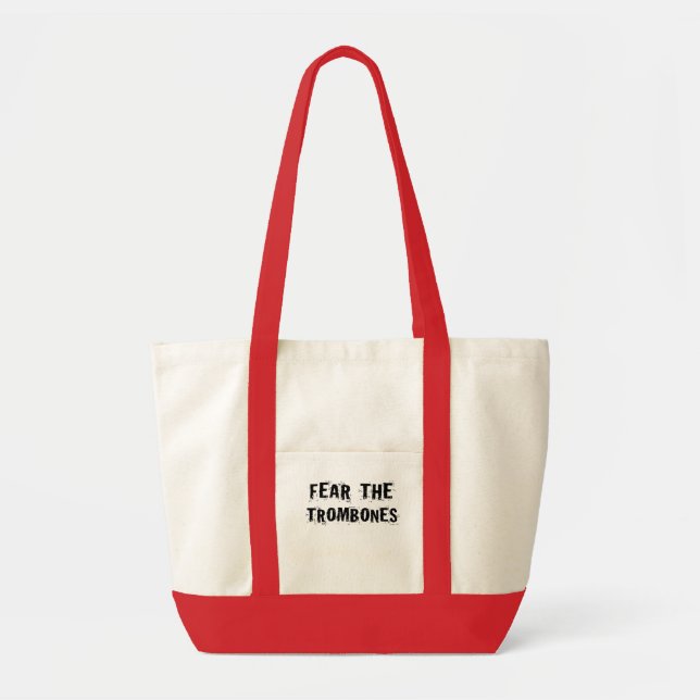 Tote Bag Craignez les trombones (Devant)