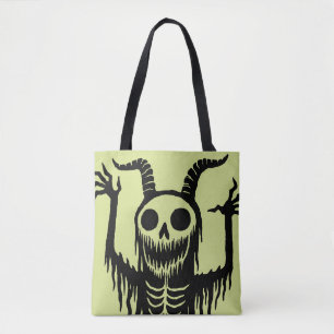 Tote Bag Crâne démon déplaisant