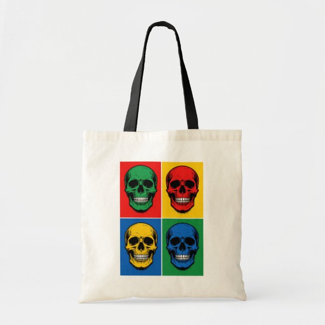 Tote Bag Crânes (Devant)