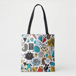 Tote Bag Crazy head