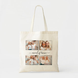 Tote Bag Création d'un collage photo personnalisé de femme 