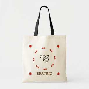 Tote Bag créer vos propres coeurs personnalisés