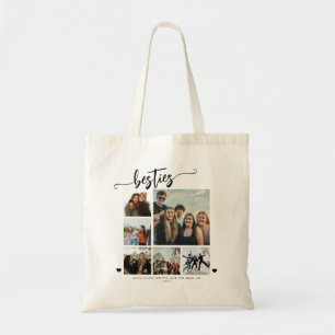 Tote Bag Créez vos propres meilleurs amis 6 collage photo