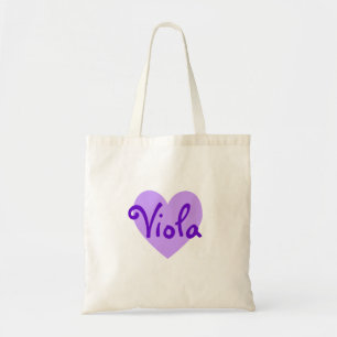 Tote Bag Créez votre propre coeur de violet clair personnal