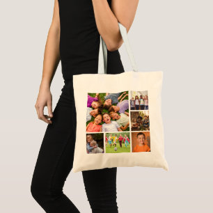 Tote Bag Créez votre propre collection photo de 6 personnes