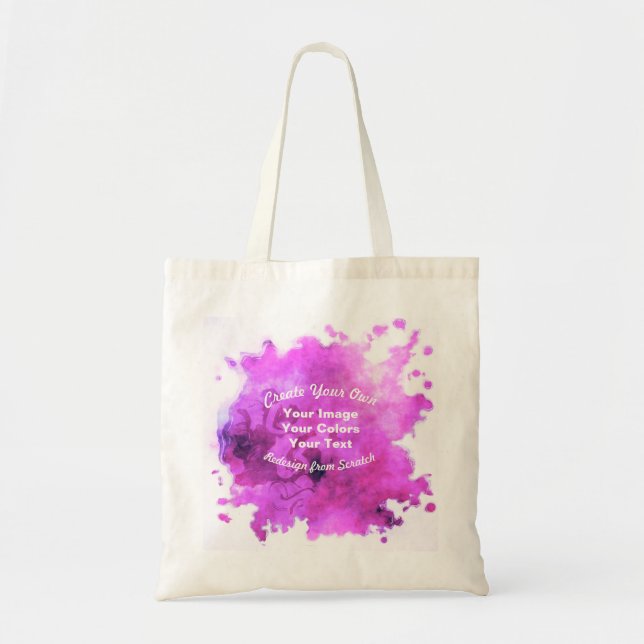 Tote Bag Créez votre propre conception personnalisée (Devant)