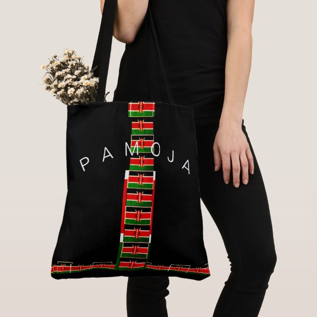 Tote Bag Créez votre propre Pamoja Kenya étranger (De près)