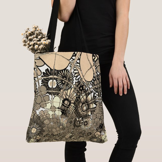 Tote Bag Créez votre propre Urbain infini floral Camo Styli (De près)