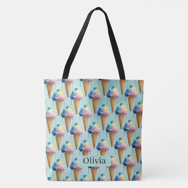 Tote Bag Crème Glacée (Devant)