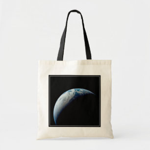 Tote Bag Crescent Terre De La Mission Apollo 4.