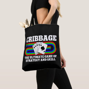Tote Bag Cribbage Le Jeu Ultime De Stratégie Et De Compéten