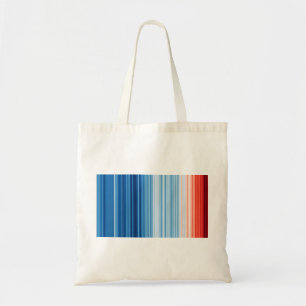 Tote Bag Crise climatique Bandes de réchauffement