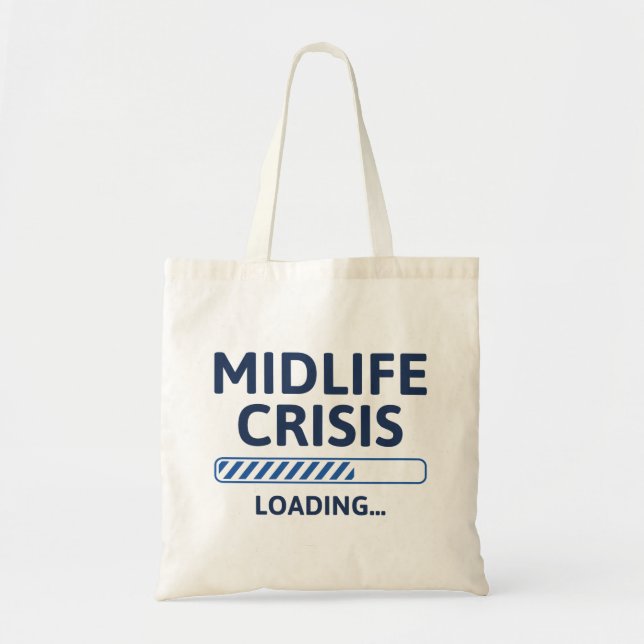 Tote Bag Crise du milieu de vie (Devant)