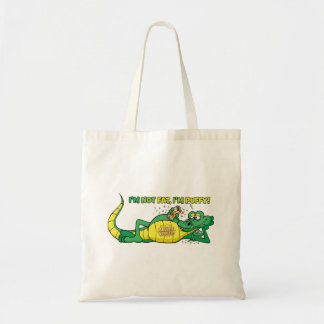 Tote Bag Crocodile de dessin animé drôle