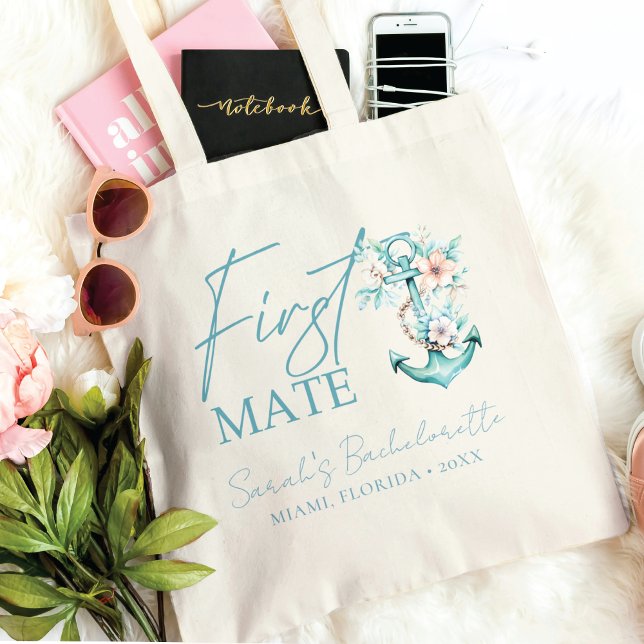 Tote Bag Croisière Bachelorette Parti Personnalisé Premier  (Créateur téléchargé)