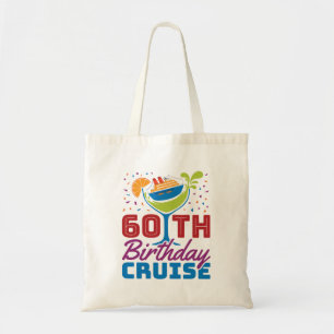 Tote Bag Croisière d'anniversaire 60e Croisière de 60 ans