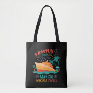 Tote Bag Croisière en famille 2024 Rassembler les souvenirs