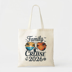 Tote Bag Croisière en famille 2026 Vacances d'été