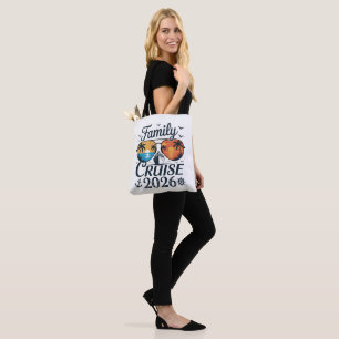 Tote Bag Croisière en famille Vacances d'été 2026