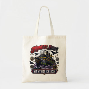 Tote Bag Croisière Mystère du Navire de Meurtre Design Vint
