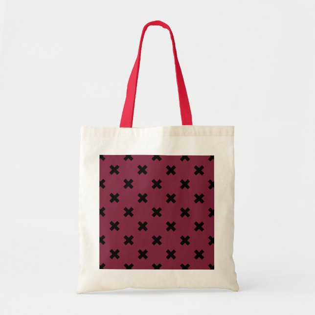 Tote Bag Croix noire sur mûrier (Devant)