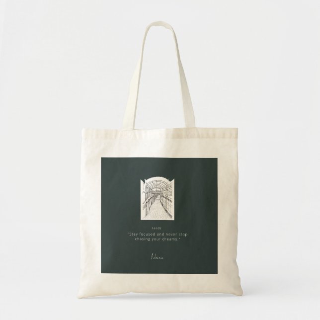 Tote Bag Croquis ton Leeds (Devant)