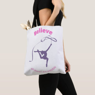 Tote Bag Croyez Que Toutes Les Choses Sont Possibles Gymnas