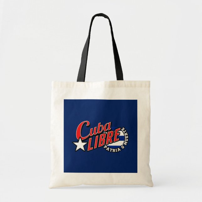 Tote Bag Cuba Libre Motto (Devant)