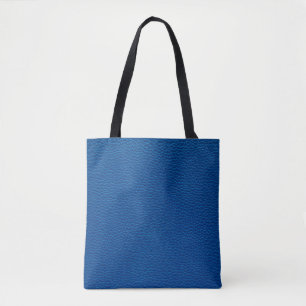 Tote Bag cuir bleu texture fond cuir, bleu, texour