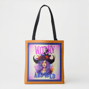 Tote Bag Cuisine violette rétro _ Halloween