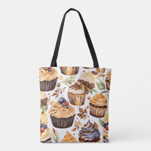 Tote Bag Cupcakes Dessert Heaven