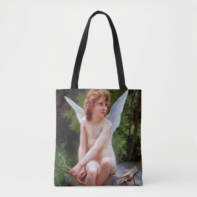 Tote Bag Cupid, Bouguereau (Devant)