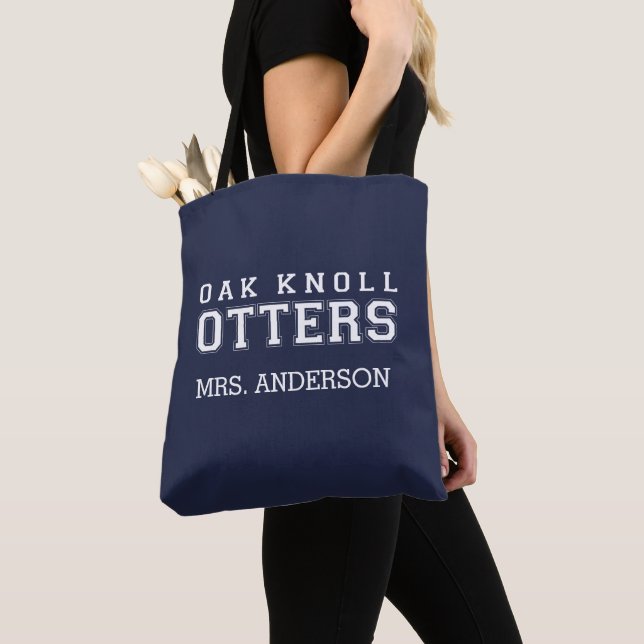 Tote Bag Custom Oak Knoll Fourre-tout (cliquez pour personn (De près)
