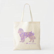 Customizable Pastel Purple Cavalier King Charles