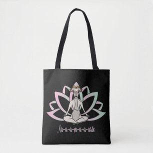 Tote Bag CUT CHÈQUE YOGA Namaste GetYerGoat™