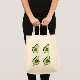 Tote Bag Cute Avocados
