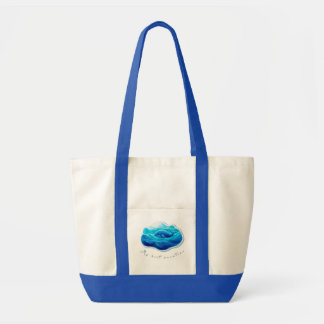 Tote Bag Cute Blue Whale