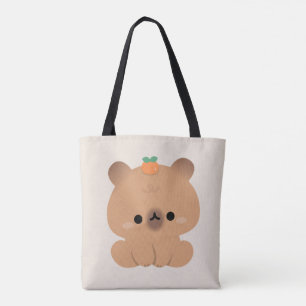 Tote Bag Cute Capybara