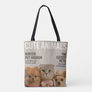 Tote Bag cute cat