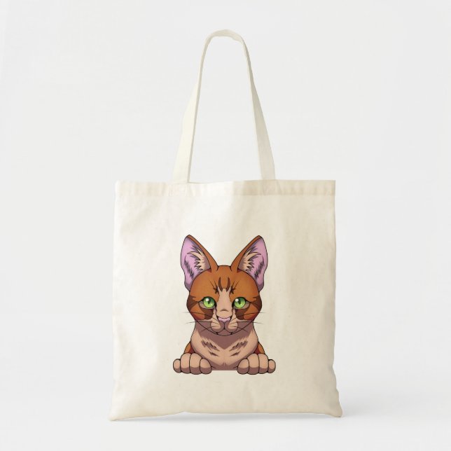 Tote Bag Cute chat (Devant)