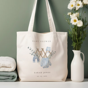 Tote Bag Cute Chic Garçon Vêtements de bébé Baby shower ess