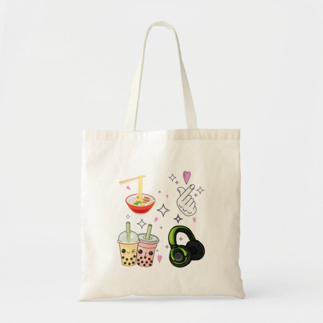 Tote Bag Cute Coréen Drama KDrama Anime Idée cadeau (Devant)
